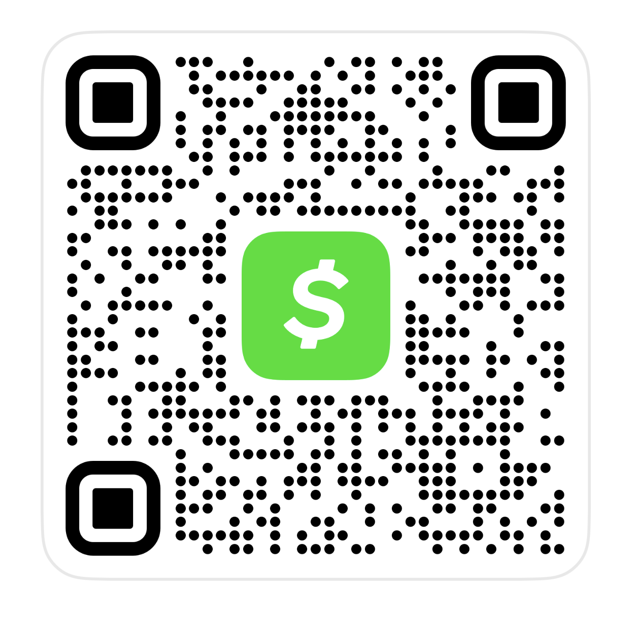 Cash App QR Code